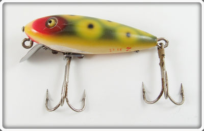 Vintage Heddon Frog Spot 110 River Runt Lure 119B