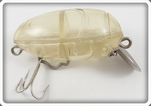 Vintage Millsite Clear Transparent Ghost Rattle Bug Lure