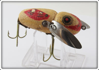 Vintage Heddon Luminous Crazy Crawler Lure 2122 LUM