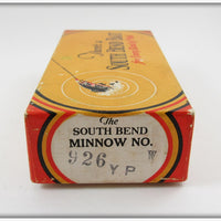 South Bend Yellow Perch Baby Min Oreno In Correct Box 926 YP