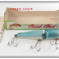 Vintage Creek Chub Mullet Jointed Darter Lure In Box 4907W 