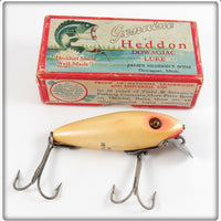 Vintage Heddon Pearl 110 River Runt Lure In Box 119PL