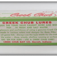 Creek Chub Rainbow Fire Jointed Darter In Box