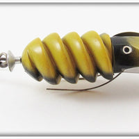 Zink Artificial Bait Co Yellow Screwtail In Correct Box