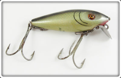 Vintage Heddon Silver Herring 110 River Runt Lure 119SH