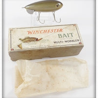 Vintage Winchester Bait Scale Finish Silver Multi Wobbler Lure 9202