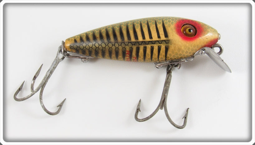 Vintage Heddon Silver Shore 110 River Runt Lure 119XRS