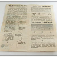 Staley Johnson Green Ribs Twin Minn In Box ~