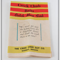 Creek Chub Chub Scale Wagtail In Box