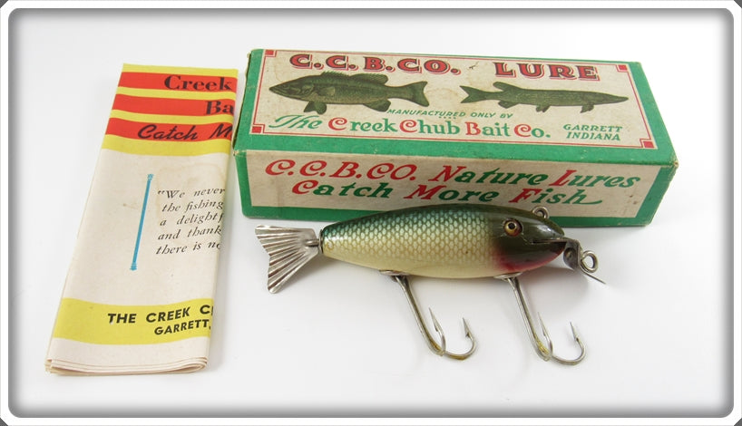 Vintage Creek Chub Chub Scale Wagtail Lure In Box 800