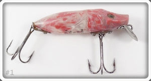 Heddon Red & White Water Wave River Runt Spook Floater Lure E9400RW