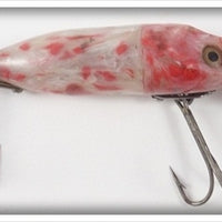 Heddon Red & White Waterwave River Runt Spook Floater Lure E9400RW