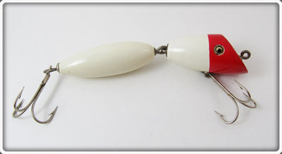 Jamison Red & White Wig Wag Gep Bait