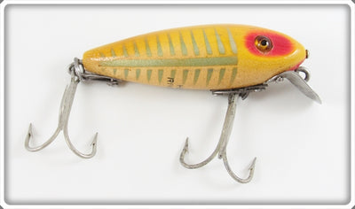 Vintage Heddon Yellow Shore 110 River Runt Lure 119XRY 
