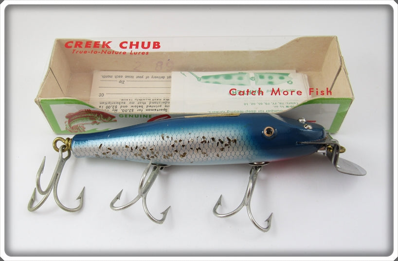 Creek Chub Blue Flash Snook Pikie In Box