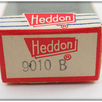 Heddon Solid Black Midget River Runt In Correct Box 9010 B