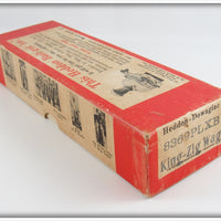 Heddon Blue Pearl Shore Minnow King Zig Wag In Box 8369PLXB