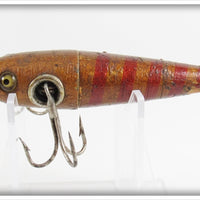The Charmer Minnow Co Gold & Red Charmer Minnow