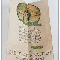 Creek Chub Frog Spot Weed Bug In Box 2819