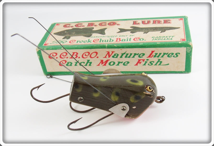 Vintage Creek Chub Frog Finish Wee Dee Lure 4819 For Sale