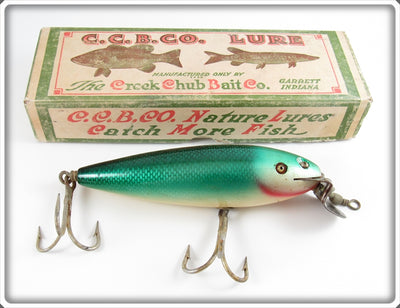 Vintage Creek Chub Mullet Husky Musky Lure In Box 607 