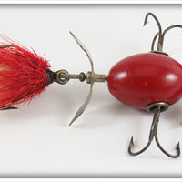 Shakespeare Solid Red Whirlwind Spinner