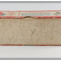 Heddon Red & White Musky Flaptail In Box