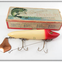 Heddon Red & White Musky Flaptail In Box