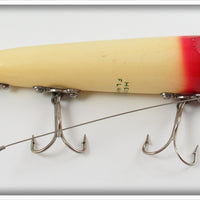 Heddon Red & White Musky Flaptail In Box
