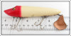 Heddon Red & White Musky Flaptail In Box