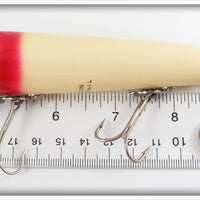 Heddon Red & White Musky Flaptail In Box