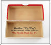 Heddon Red & White Zig Wag In Box