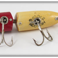 Heddon Red & White Zig Wag In Box