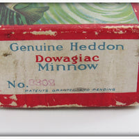 Heddon Red & White Zig Wag In Box