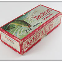 Heddon Red & White Zig Wag In Box