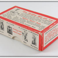 Heddon Shiner Scale Wood Midgit Digit In Box