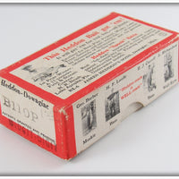 Heddon Shiner Scale Wood Midgit Digit In Box