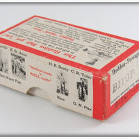 Heddon Shiner Scale Wood Midgit Digit In Box