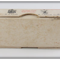 Heddon White Shore Wood Midgit Digit In Box