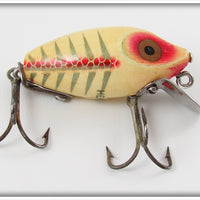 Heddon White Shore Wood Midgit Digit In Box