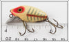 Heddon White Shore Wood Midgit Digit In Box