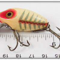 Heddon White Shore Wood Midgit Digit In Box