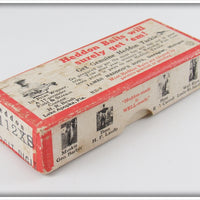 Heddon White Shore Wood Midgit Digit In Box