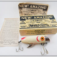 Mason Fish Lure Co De Luxe Salmon Plug In Box With Paperwork