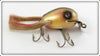 Creek Chub Pearl Black Stripe Baby Dingbat Lure 5200 Special V344