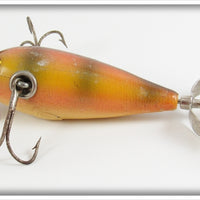 Heddon Straight Bar Yellow Perch 100 Dowagiac Minnow 109A