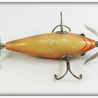 Heddon Straight Bar Yellow Perch 100 Dowagiac Minnow 109A