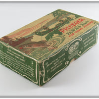 Pflueger Black Body Red Head Globe In Box