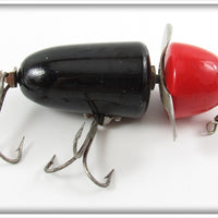 Pflueger Black Body Red Head Globe In Box
