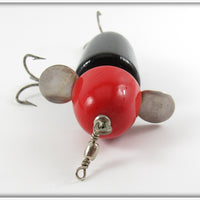 Pflueger Black Body Red Head Globe In Box